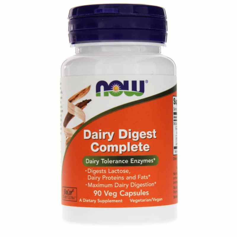 Dairy Digest Complete, 90 Veg Capsules, NOW