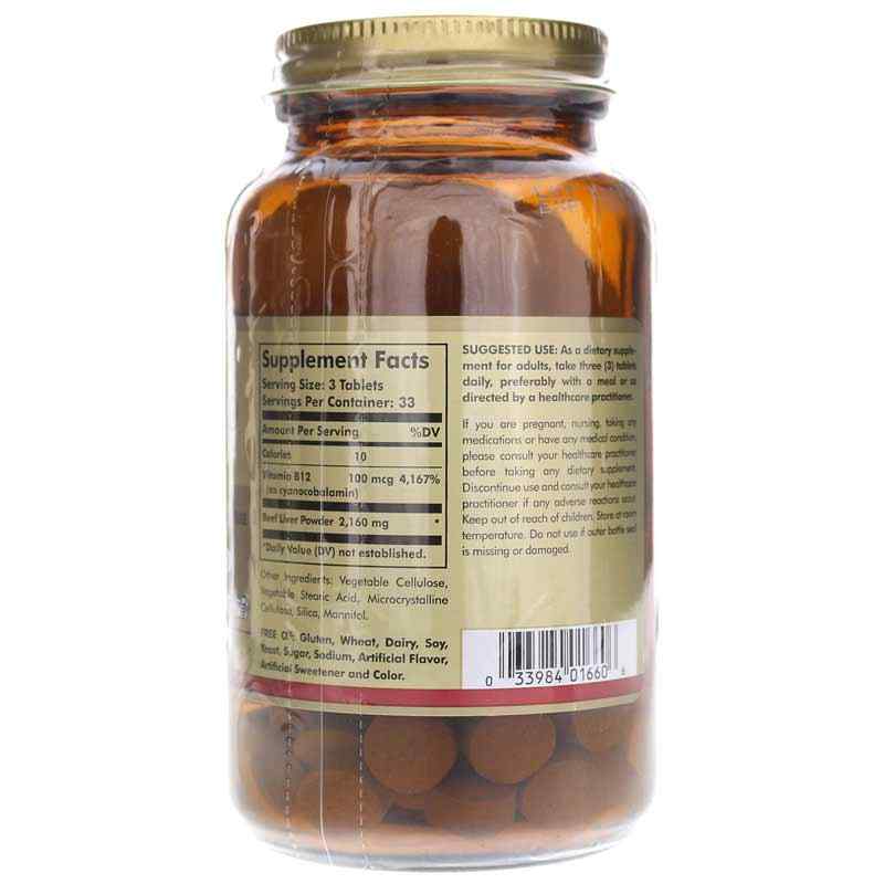 Desiccated Liver Tablets, Solgar