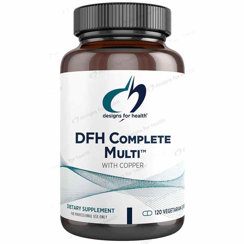 DFH Complete Multi with Copper, 120 Veg Capsules, DFH