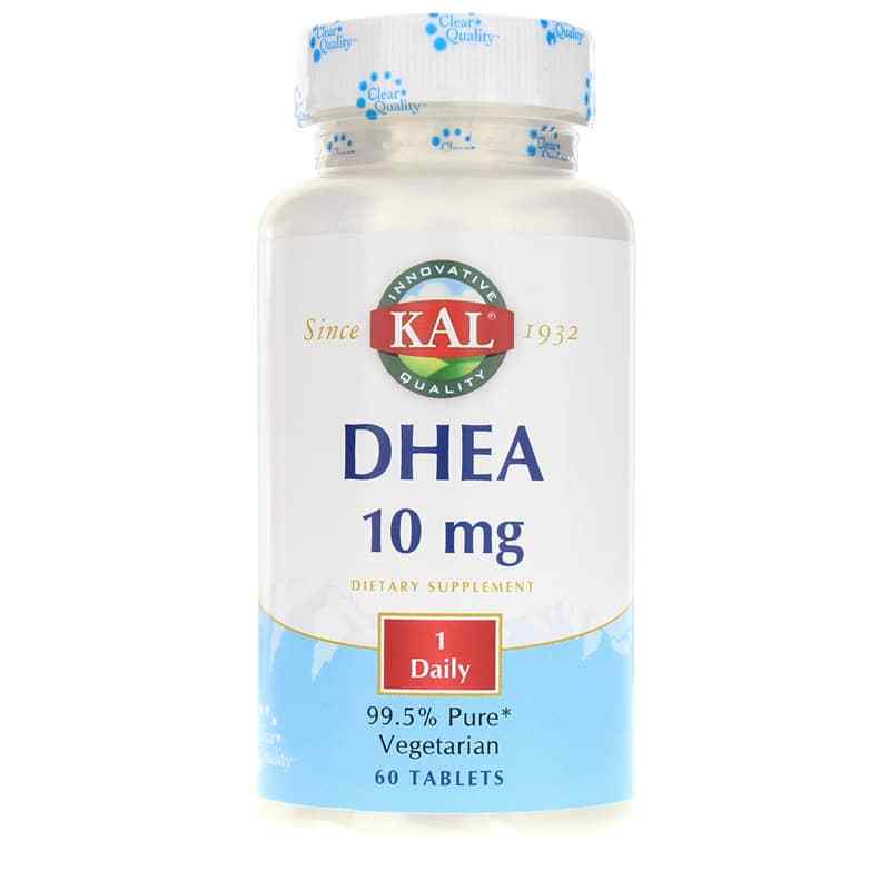 DHEA 10 Mg, 60 Tablets, KAL