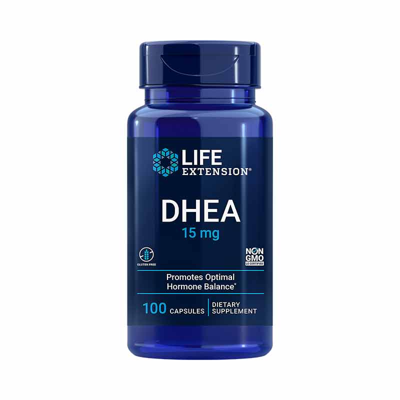 DHEA 15 Mg, 100 Capsules, LFE