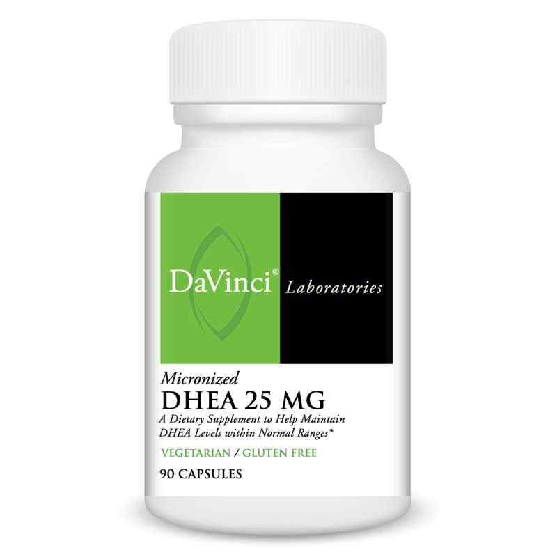 DHEA 25 Mg, 90 Veg Capsules, DL