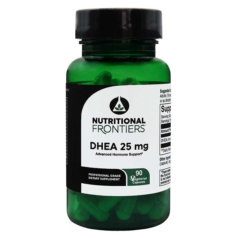 DHEA 25 Mg Micronized, 90 Veg Capsules, NTF