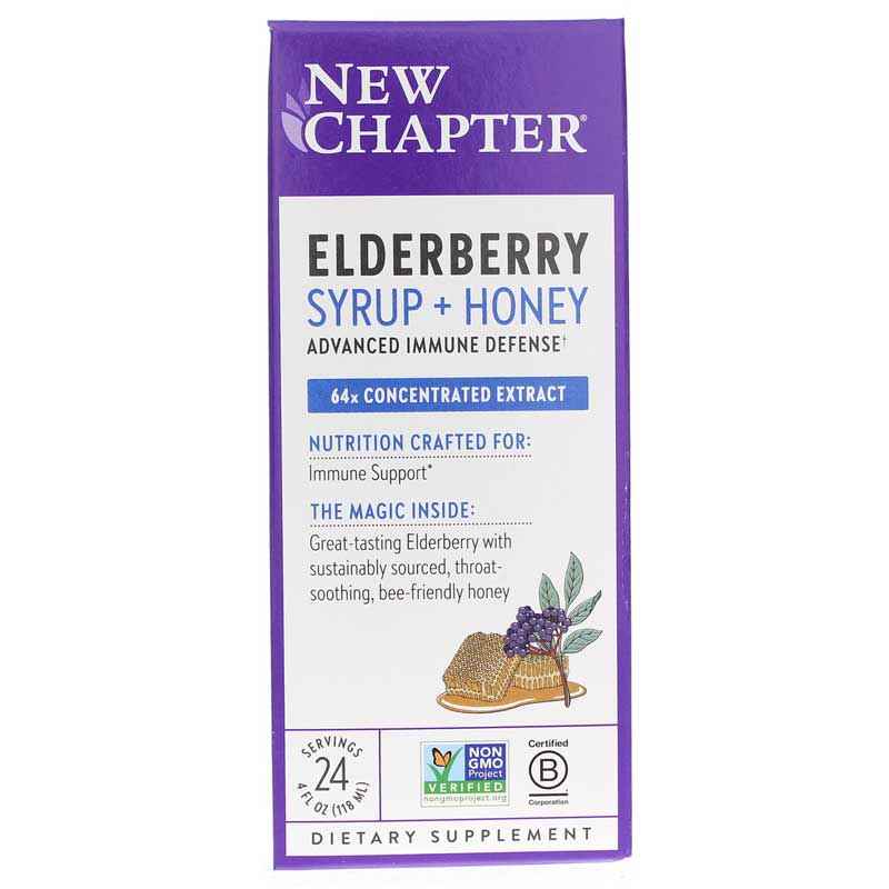 Elderberry Syrup, 4 Oz, NCH