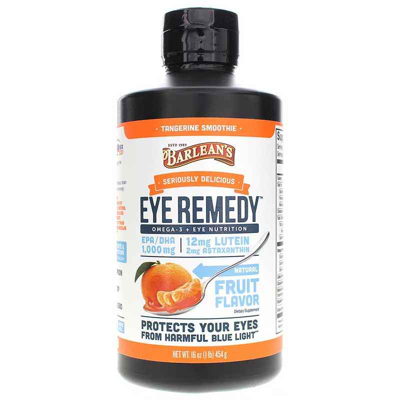 Eye Remedy Tangerine Smoothie Fish Oil, 16 Oz, BOO