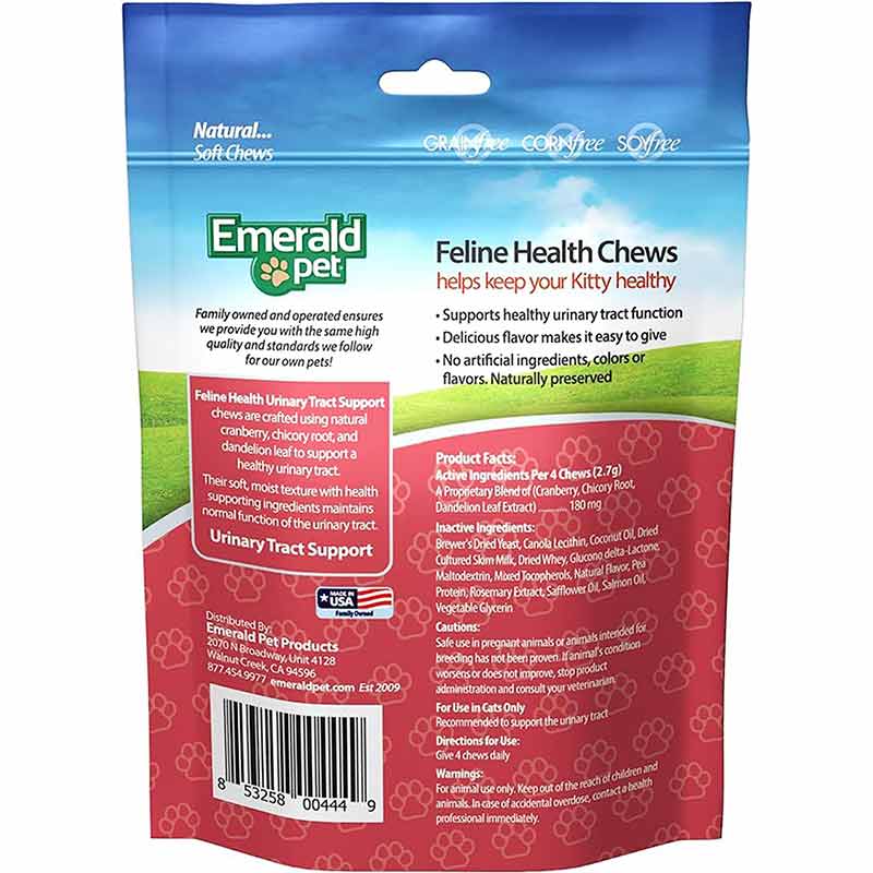 Feline Health Chews for Urinary Tract Support, 2.5 Oz, EMDP