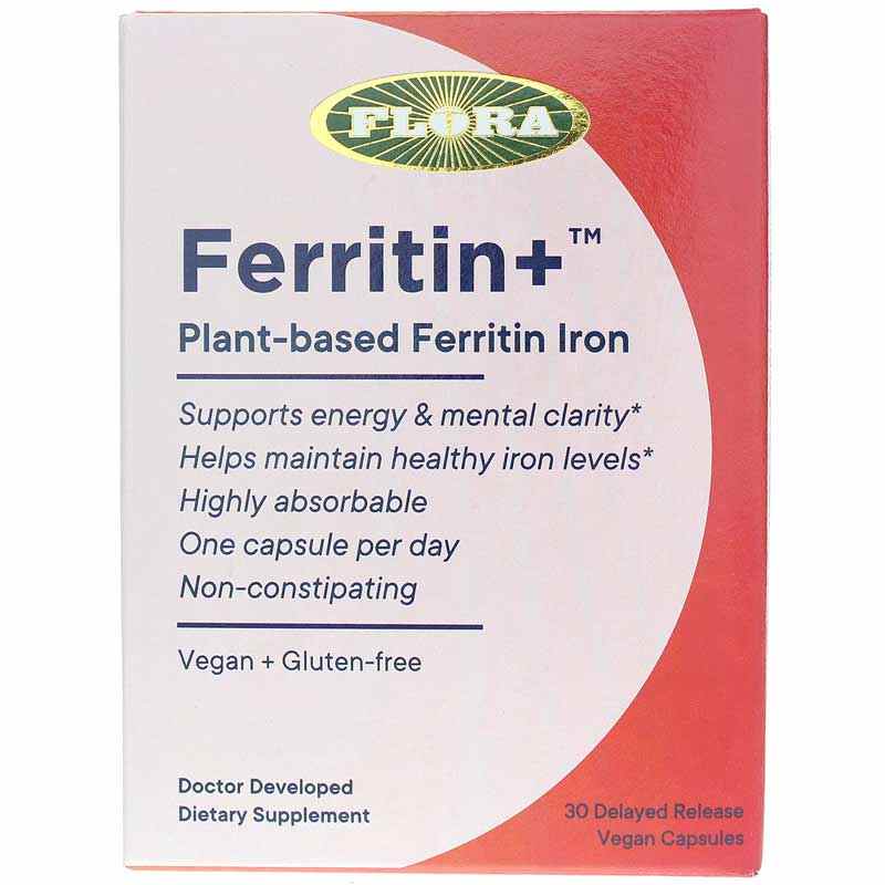 Ferritin+, 30 Capsules, FL