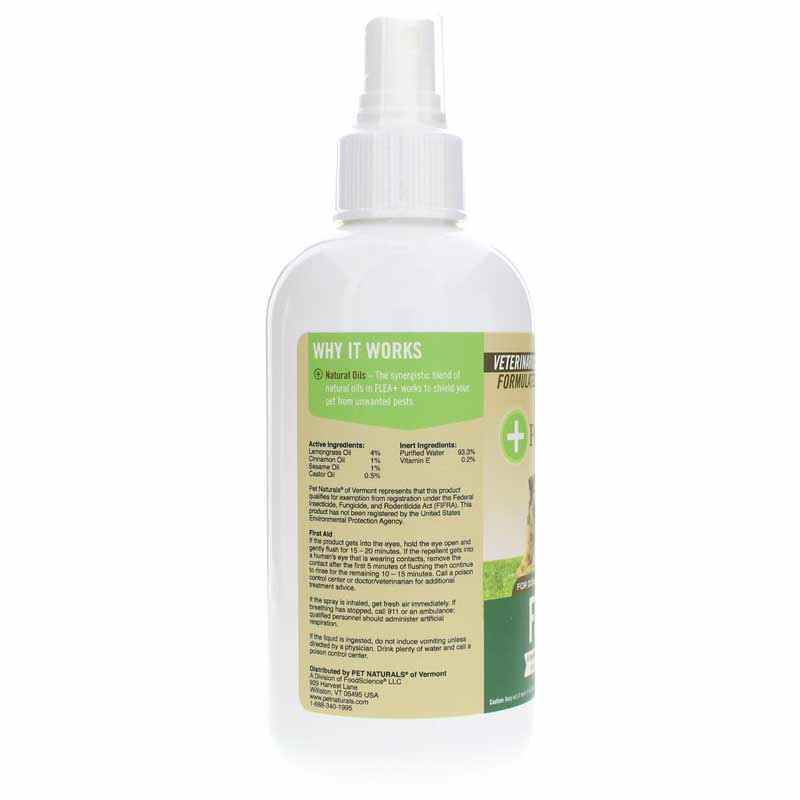 Flea + Tick Spray for Dogs and Cats of All Sizes, 8 Oz, PNV