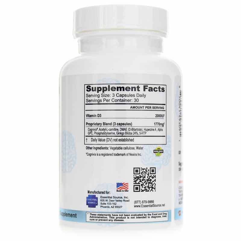 Fuel 4 Nootropic Complex, 90 Capsules, ESS