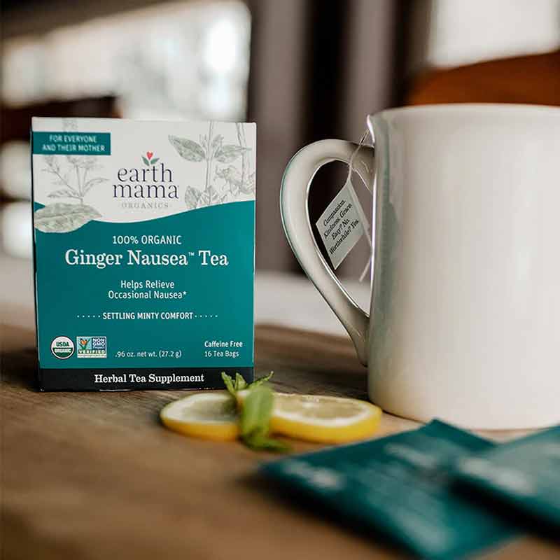 Ginger Nausea, 16 Tea Bags, ERMO