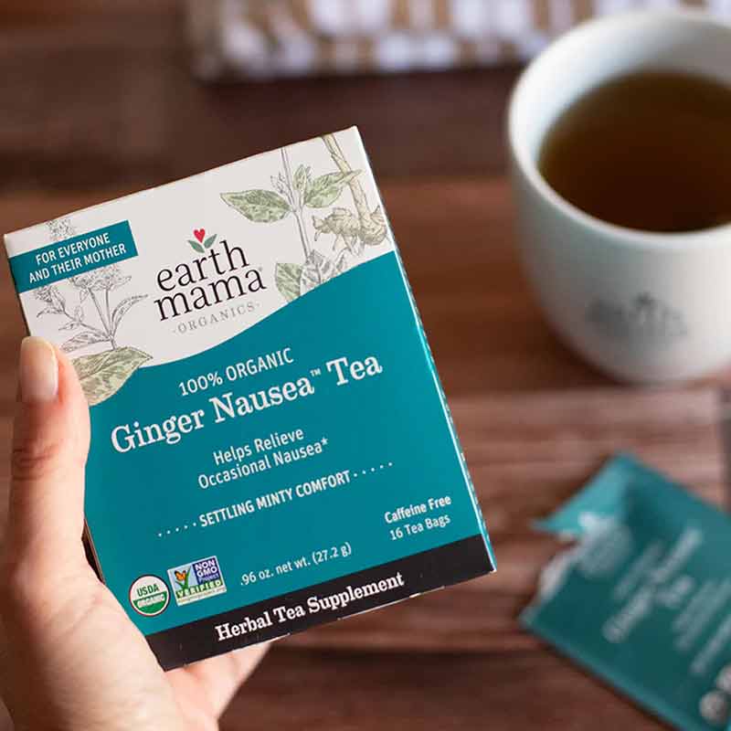 Ginger Nausea, 16 Tea Bags, ERMO