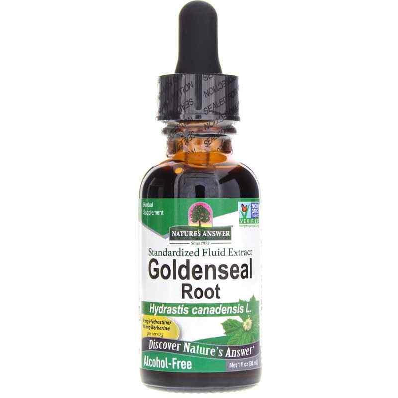 Goldenseal Extract Alcohol-Free, 1 Oz, NAN