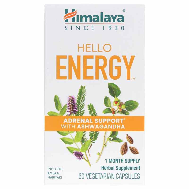 Hello Energy, 60 Vegetarian Capsules, HM