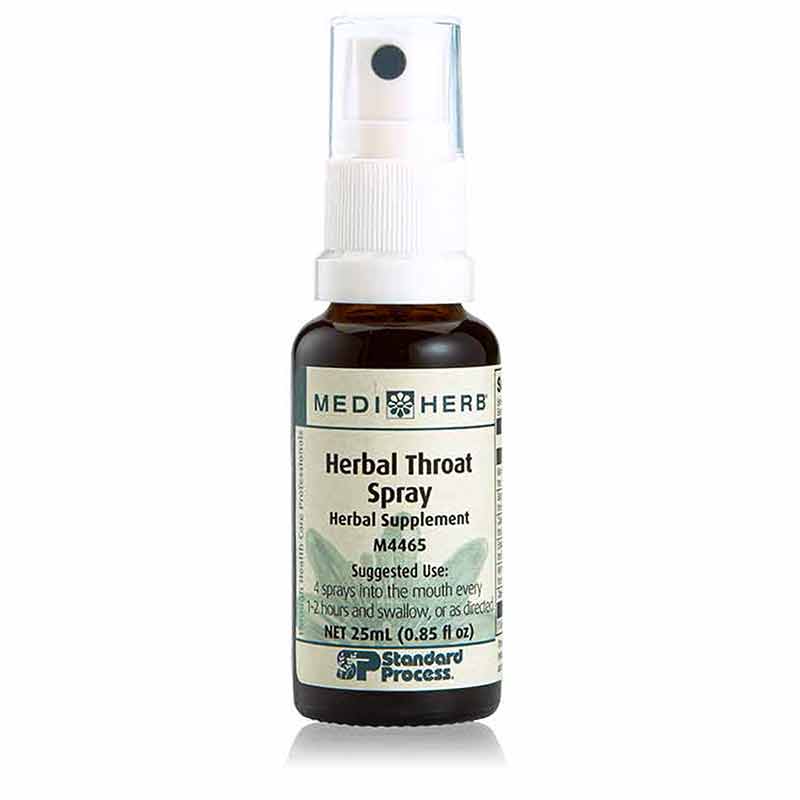 Herbal Throat Spray, Standard Process