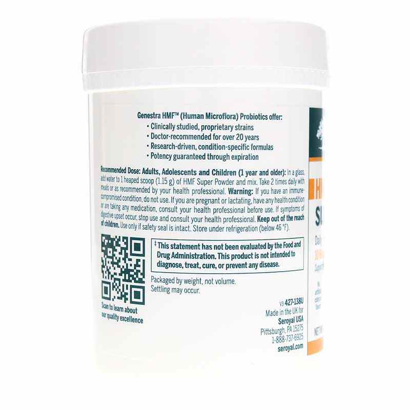 HMF Super Powder Probiotic, 4.9 Oz, GEN