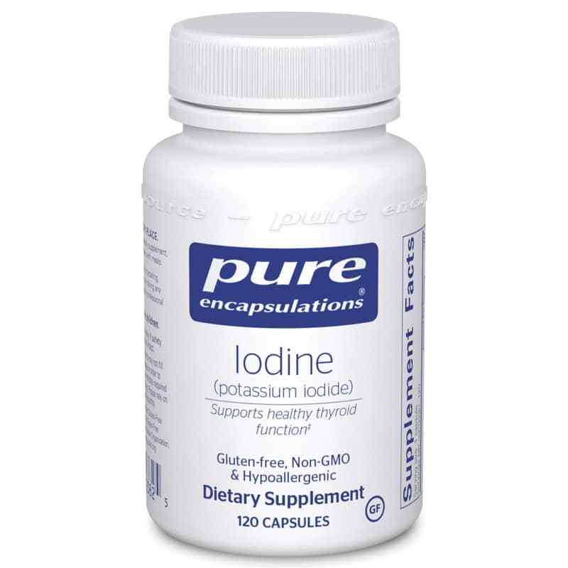 Iodine (potassium iodide), 120 Capsules, PEC