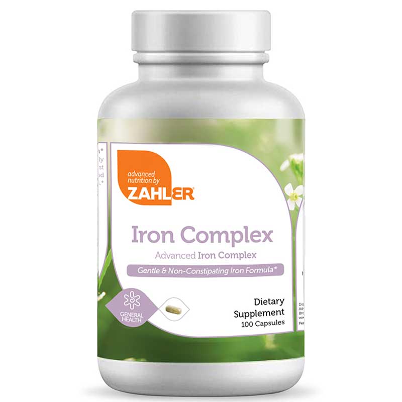 Iron Complex, 100 Capsules, ZHL