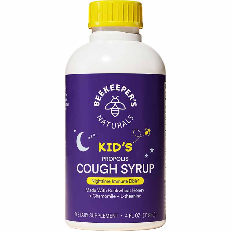 Kids Propolis Cough Syrup Nighttime, 4 Oz, BKN