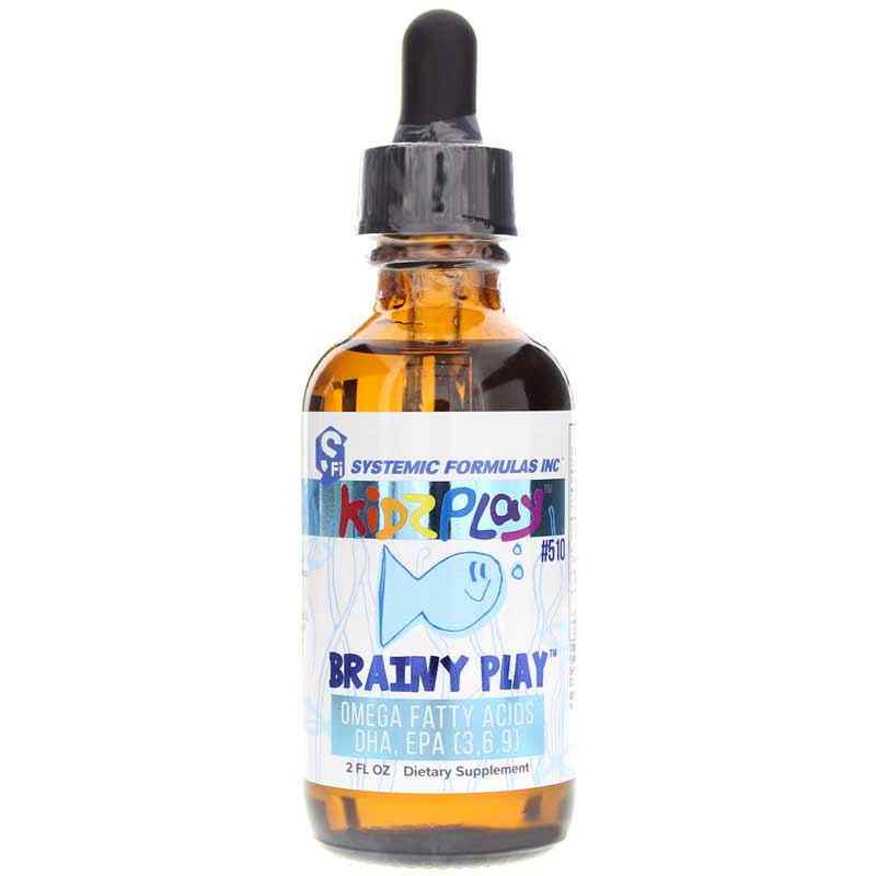 Kidz Play Brainy Play Omega Fatty Acids Systemic Formulas