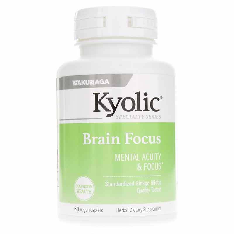 Kyolic Brain Focus, 60 Caplets, KYO