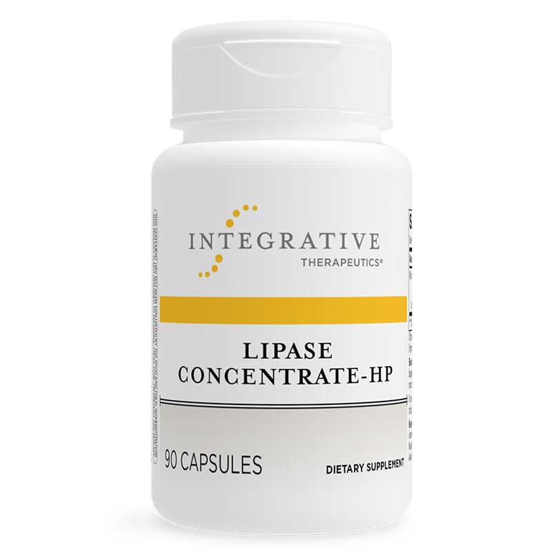 Lipase Concentrate-HP, 90 Veg Capsules, INT