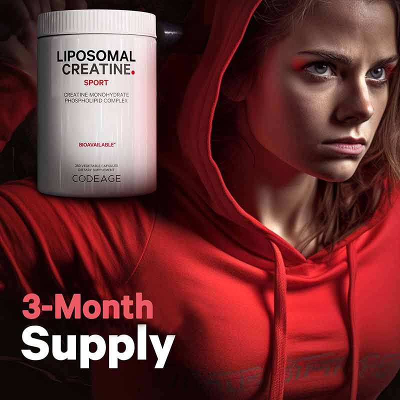 Liposomal Creatine, 300 Capsules, CDE