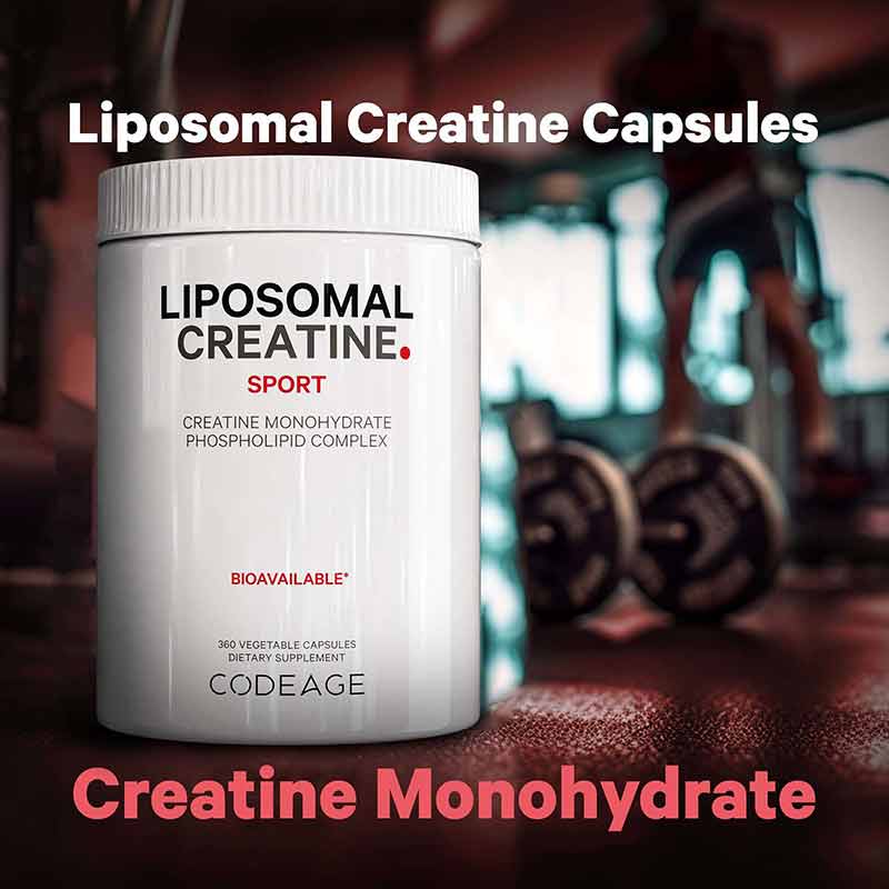 Liposomal Creatine, 300 Capsules, CDE