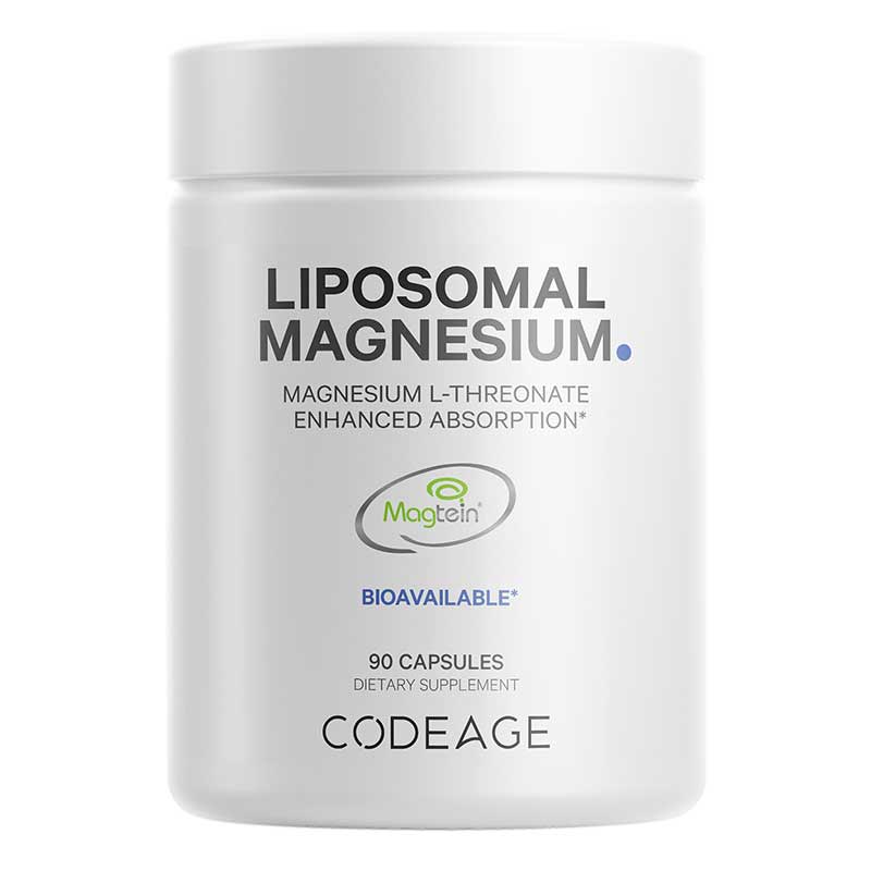 Liposomal Magnesium L-Threonate, 90 Capsules, CDE