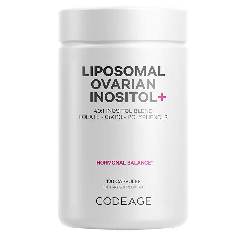 Liposomal Ovarian Inositol +, 120 Capsules, CDE