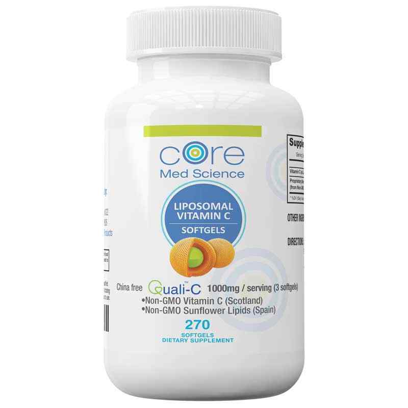 Liposomal Vitamin C Softgels, CMS