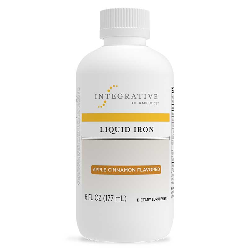 Liquid Iron Apple Cinnamon Flavor, Integrative Therapeutics