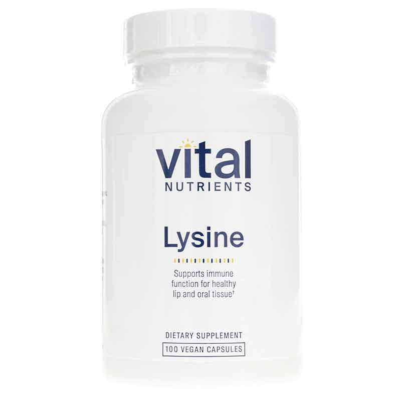 Lysine 500 Mg, 100 Capsules, VTN