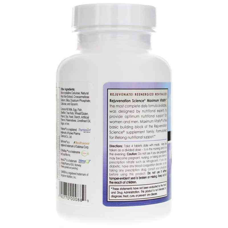 Maximum Vitality ESP, 120 Tablets, FJS