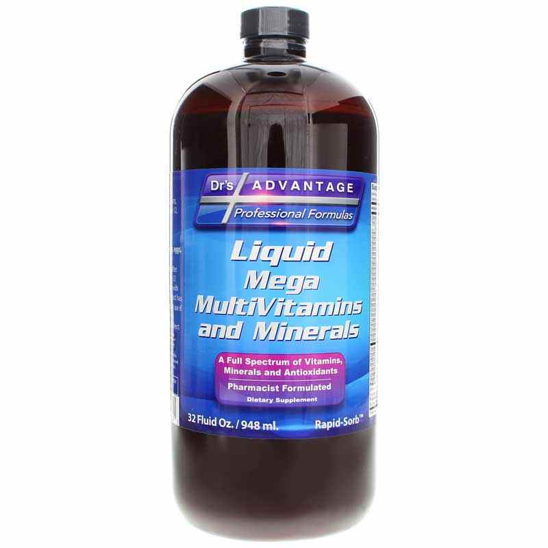 Mega MultiVitamins and Minerals Liquid, DRA