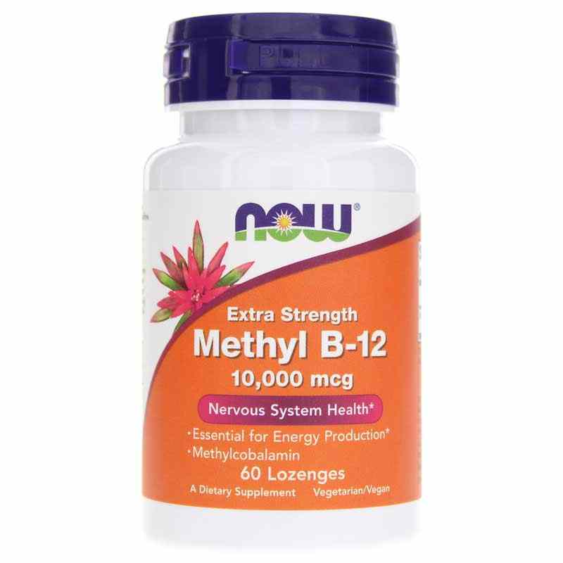 Methyl B-12 10,000 Mcg Extra Strength, NOW Foods