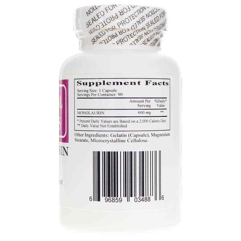 Monolaurin 600 Mg, Ecological Formulas