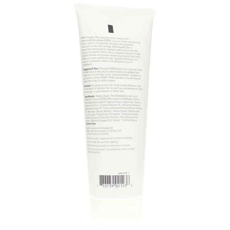 MSM Healthy Skin Lipsome Lotion, 8 Oz, NOW