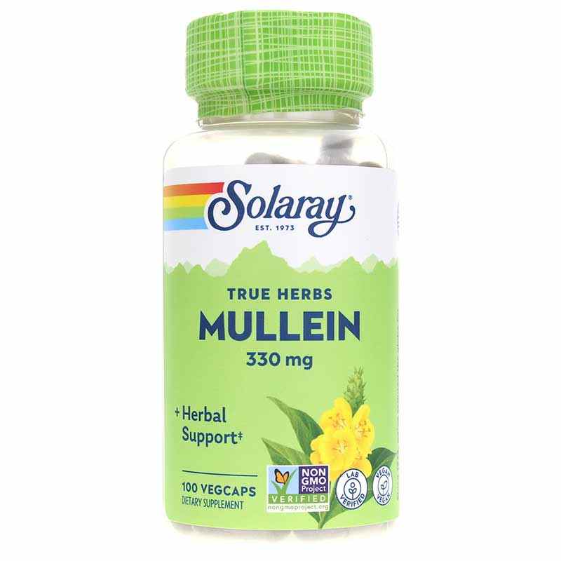 Mullein 330 Mg, 100 Veg Capsules, SLR