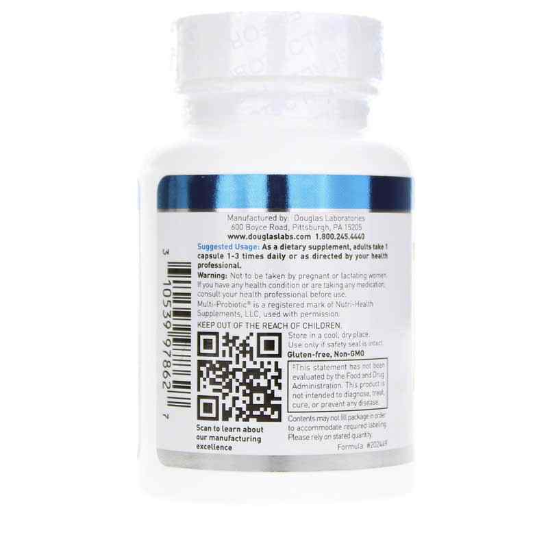 Multi-Probiotic 4 Billion, 100 Veg Capsules, DGL