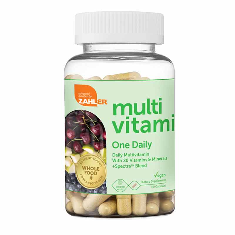 Multivitamin One Daily, 60 Capsules, ZHL