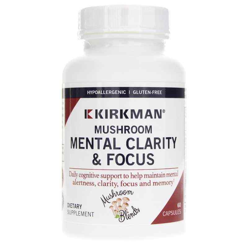 Mushroom Mental Clarity & Focus, 60 Capsules, KRK