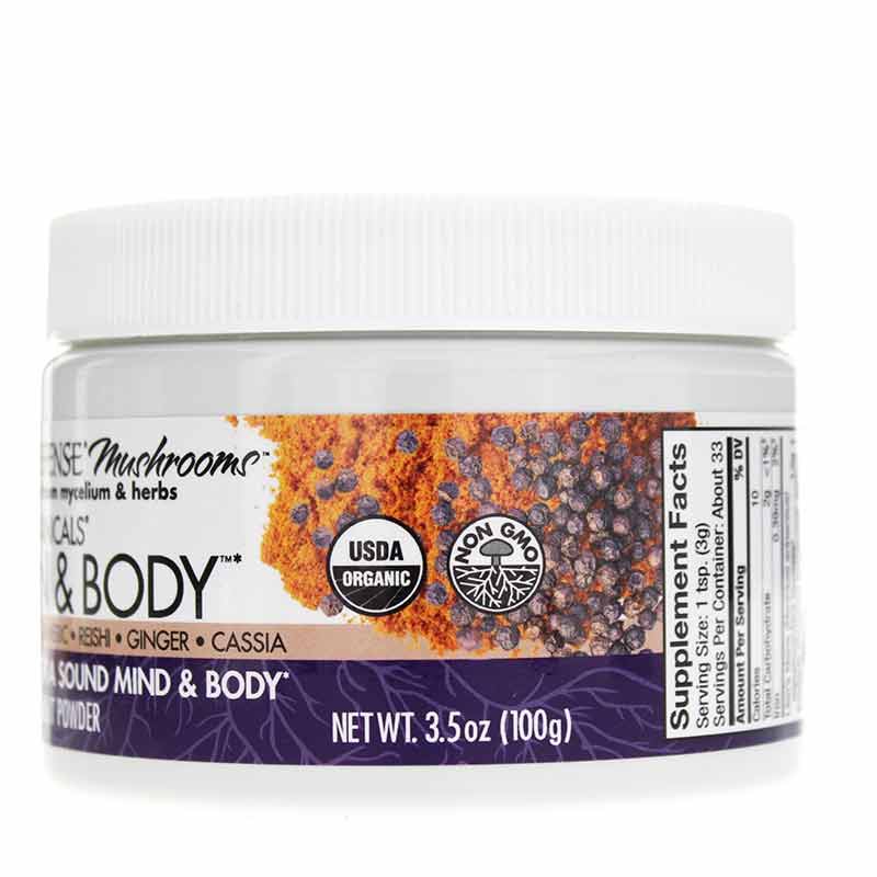 MycoBotanicals Brain & Body Powder, 3.5 Oz, HDF