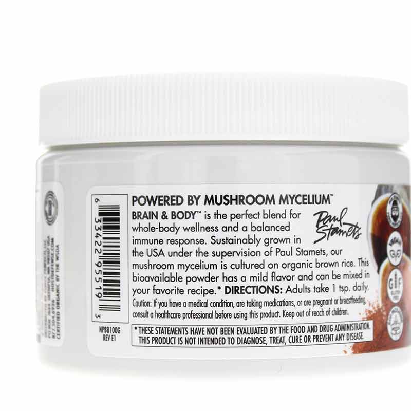 MycoBotanicals Brain & Body Powder, 3.5 Oz, HDF