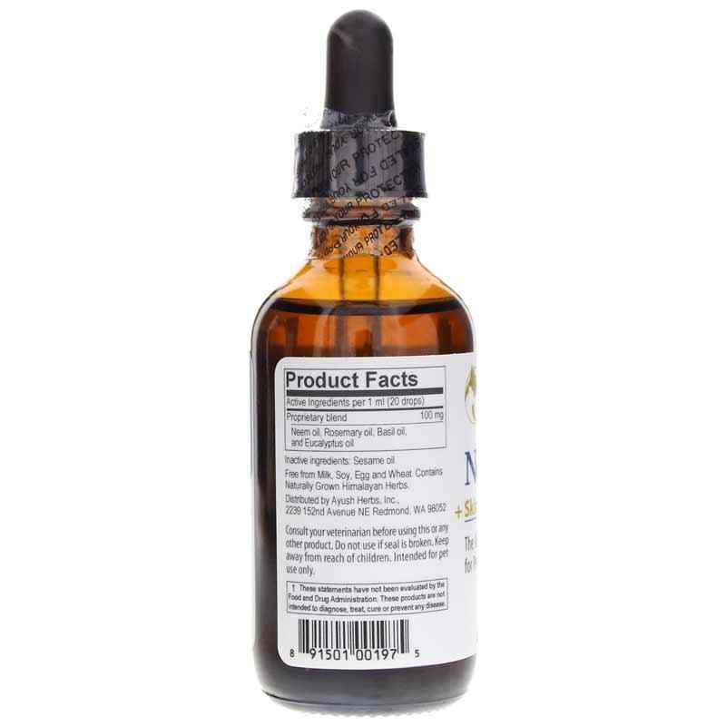 Neem Ear & Skin Topical Drops for Pets, 2 Oz, AY