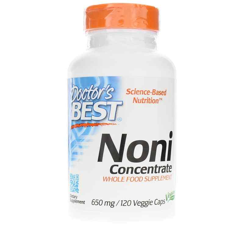 Noni Concentrate 650 Mg, 120 Veg Capsules, DRB