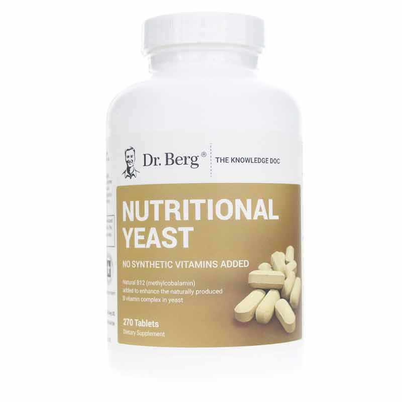 Nutritional Yeast Tablets Dr Berg Nutritionals