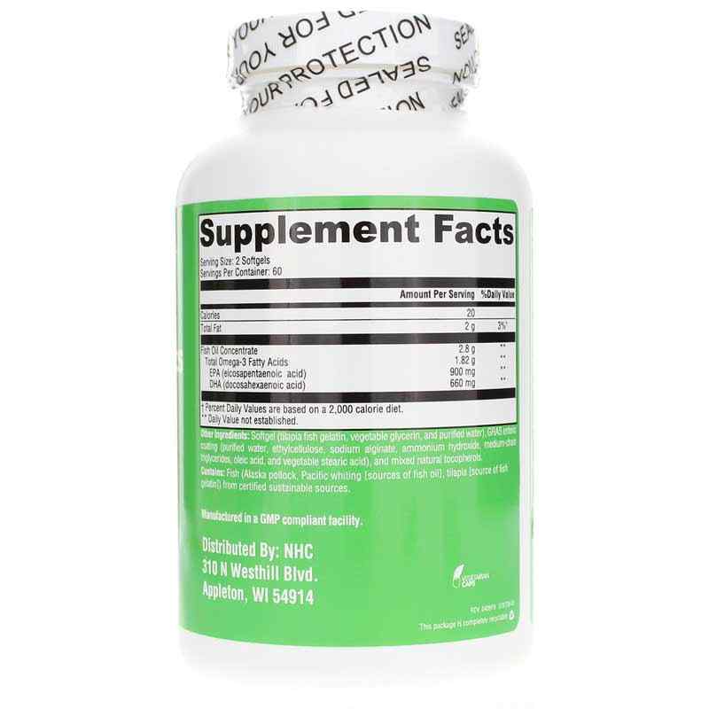 Omega Concepts 780 EC, 120 Softgels, NHC