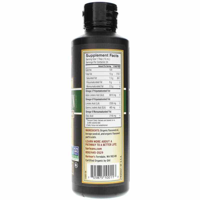 Omega Twin Oil with Flax Lignans, 12 Oz, BOO