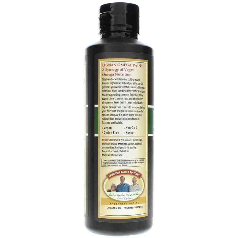 Omega Twin Oil with Flax Lignans, 12 Oz, BOO