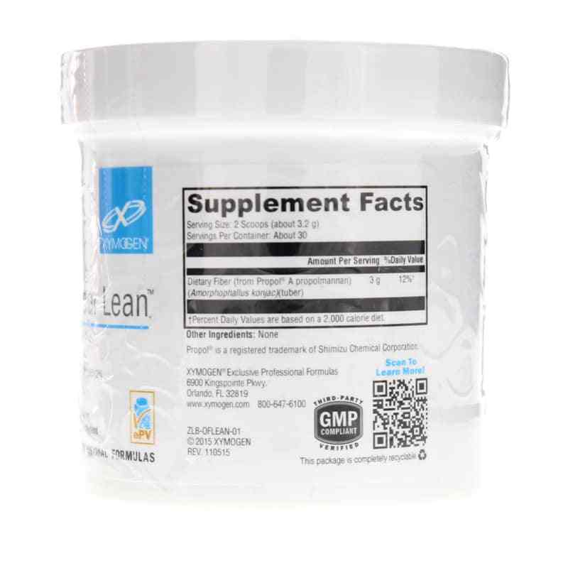 OptiFiber Lean Powder, 3.39 Oz, XYM